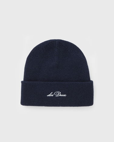 Beanie Les Deux Wayne Embroidered Beanie Mornarica | 1000673-460, 2