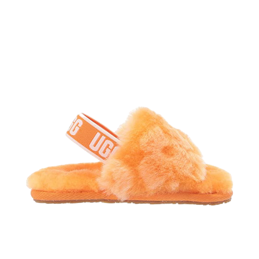 Superge in čevlji UGG Fluff Yeah Slide California Poppy Oranžna | 1120011T-CPPP