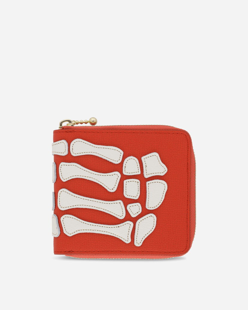 Denarnica KAPITAL Thumb Up Bone Band Zip Wallet Oranžna | K2503XG522 RED