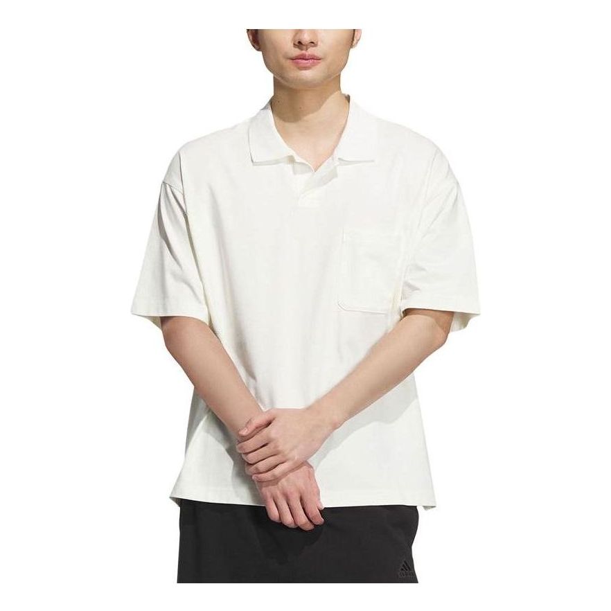 Polo majica adidas Originals Relaxed Polo Shirt Bela | IT3932, 0