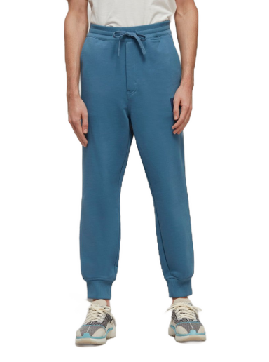 Trenirka Y-3 Organic Cotton Terry Cuffed Pants Mornarica | IB4808