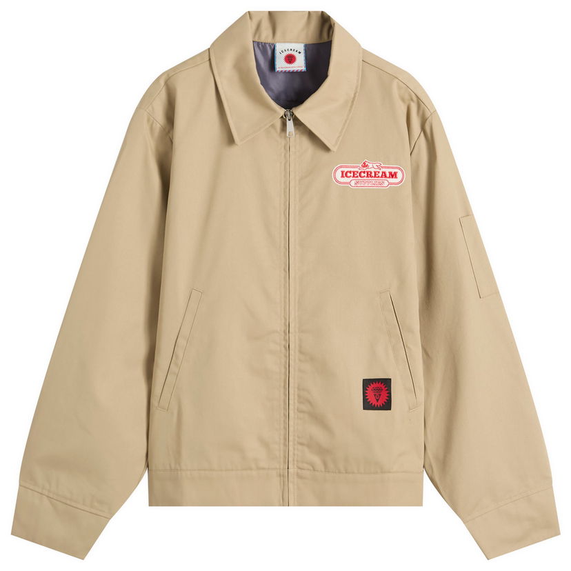 Jakna BBC IceCream IC Supplies Work Jacket, Size Large Bež | IC25305-BRN
