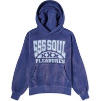 Pulover Pleasures 555 x Inside Out Hoodie Mornarica | P23555002-NAVY, 1