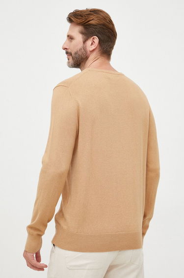 Pleteni pulover Polo by Ralph Lauren Pullover Sweater Bež | 710866549008, 1