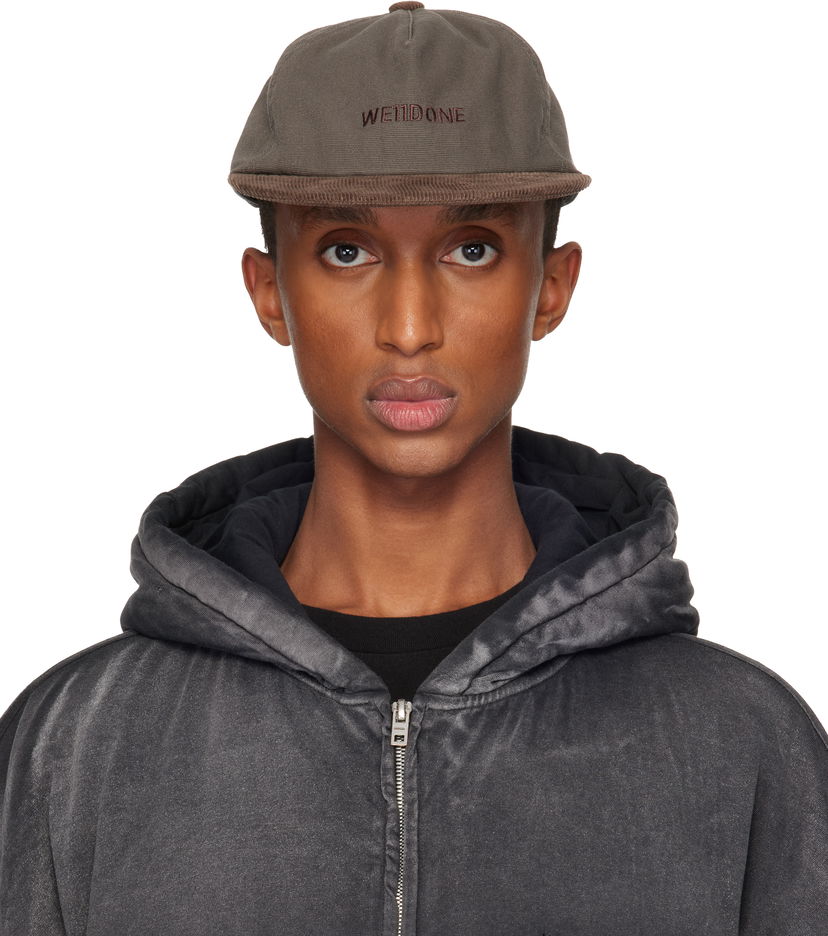 Kapa We11done We11done Work Cap Rjava | WD-AH3-24-403-U-GY