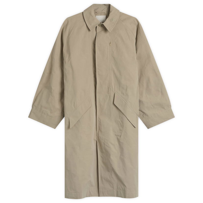 Dežni plašč YMC Tyrell Trench Coat, Size Large Bež | Q0YAA-30