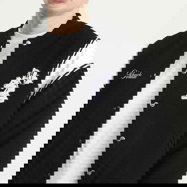 Bomber jakna Rhude Regista Varsity Bomber Jacket with Embroidered Chess Knight, Size Large Črna | RHFW25JA01841-3186, 5