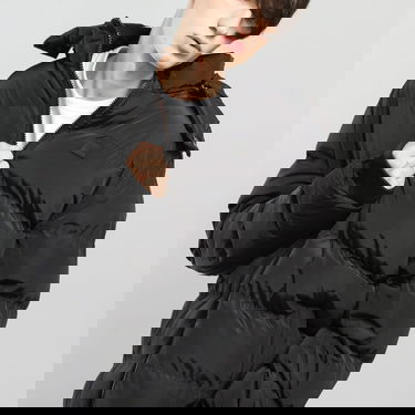 Puhovka Urban Classics Hooded Puffer Jacket Črna | TB1807 černá, 2