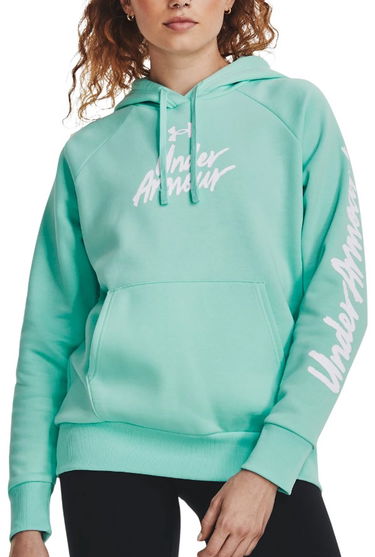 Pulover Under Armour Rival Fleece Graphic Turkizna | 1379609-361, 0