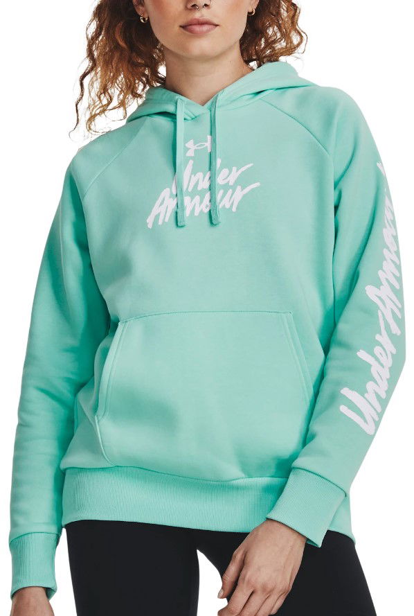 Pulover Under Armour Rival Fleece Graphic Turkizna | 1379609-361, 0