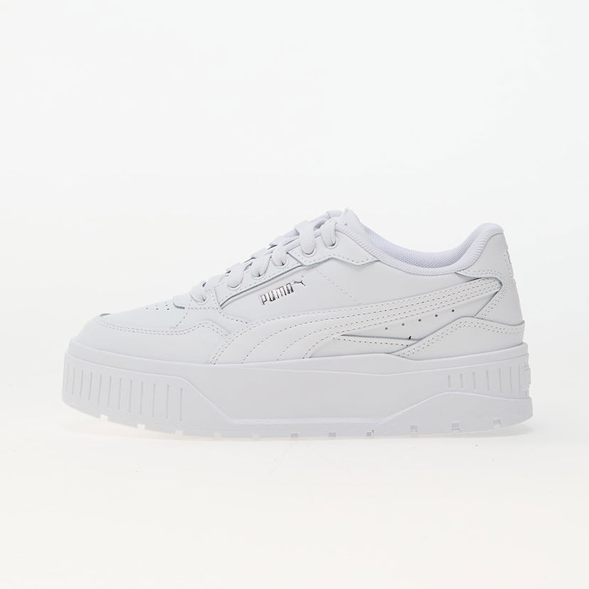 Superge in čevlji Puma Karmen II Idol White- White-Silver Bela | 39746102