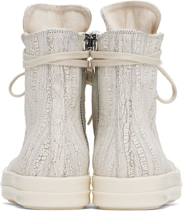 Superge in čevlji Rick Owens Rick Owens DRKSHDW Hollywood Megacrust High-Tops Bela | DS01E3800 SMMC, 1
