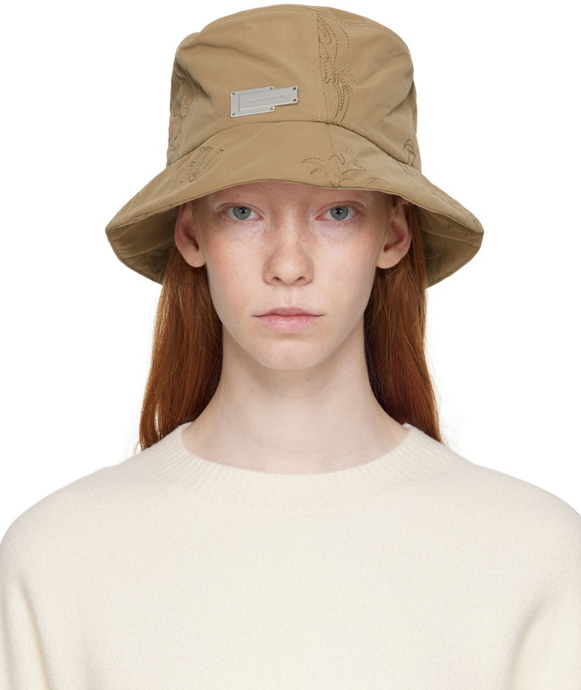 Klobuk Feng Chen Wang Feng Chen Wang Quilted Bucket Hat Bež | FUF14AC15K