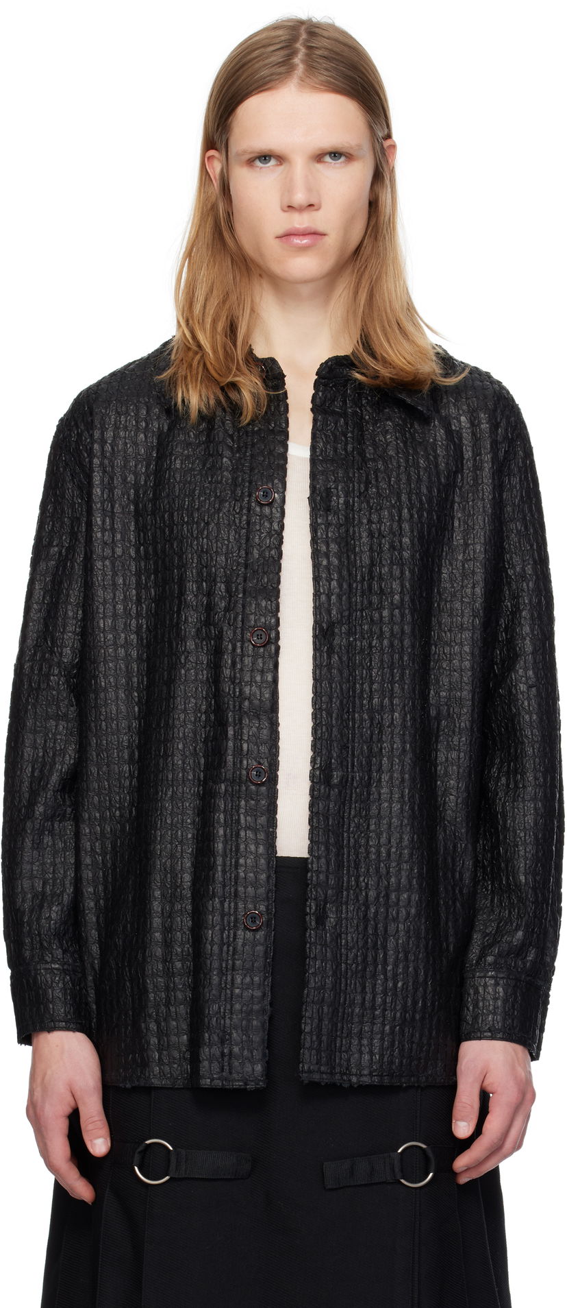 Srajce Andersson Bell Long Shirt Črna | atb1135m