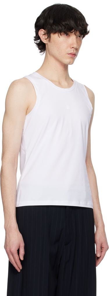 Majica brez rokavov Acne Studios Acne Studios Jersey Tank Top Bela | CL0314-, 4