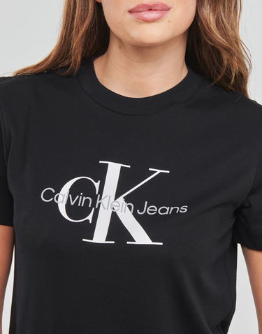 Majica CALVIN KLEIN CORE MONOGRAM REGULAR TEE Črna | J20J219142-BEH, 4