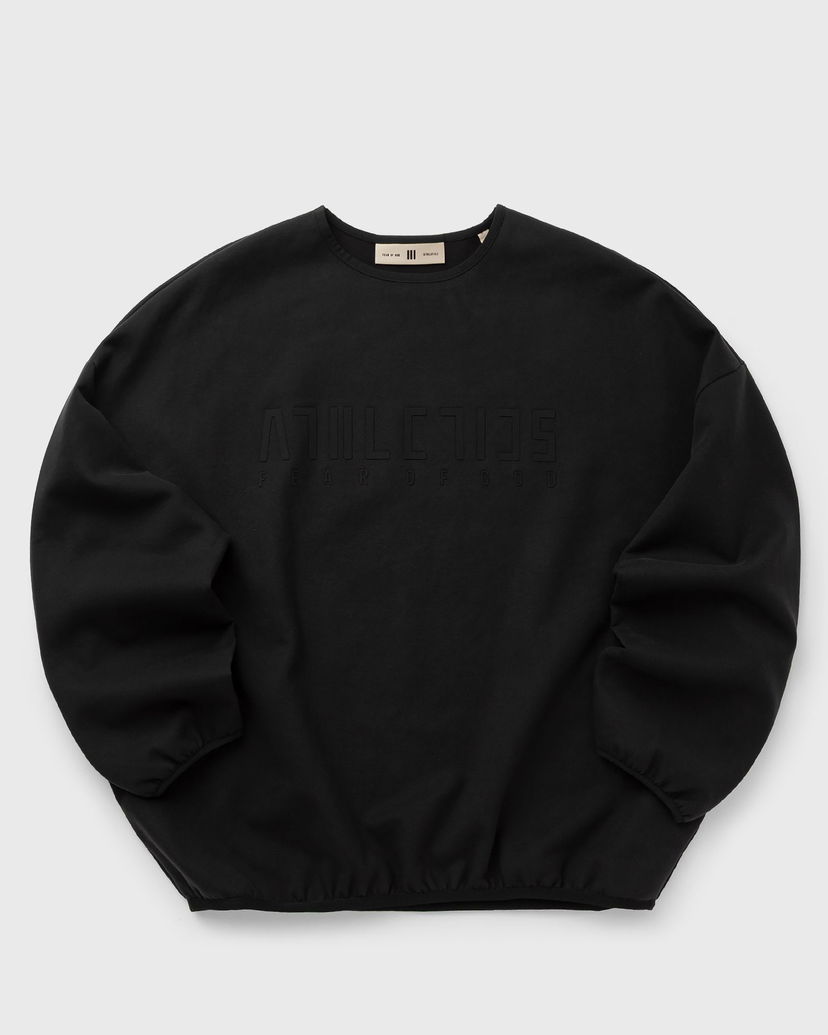Pulover adidas Originals FEAR OF GOD ATHLETICS Crewneck Sweatshirt Črna | KA4567