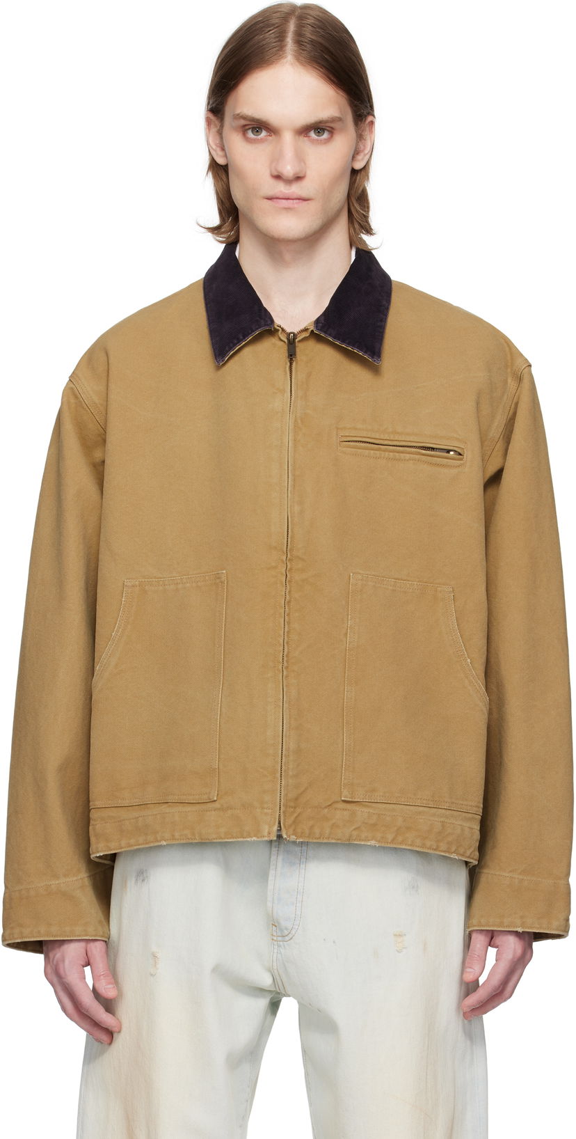 Jakna Ambush AMBUSH Canvas Work Jacket Bež | 12115307