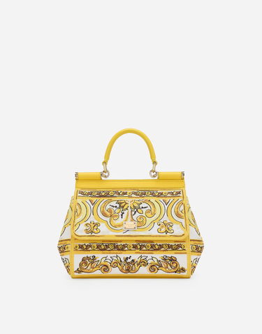 Torbica Dolce & Gabbana Medium Handbag With Floral Print Rumena | BB6003AW050HG3OB, 0