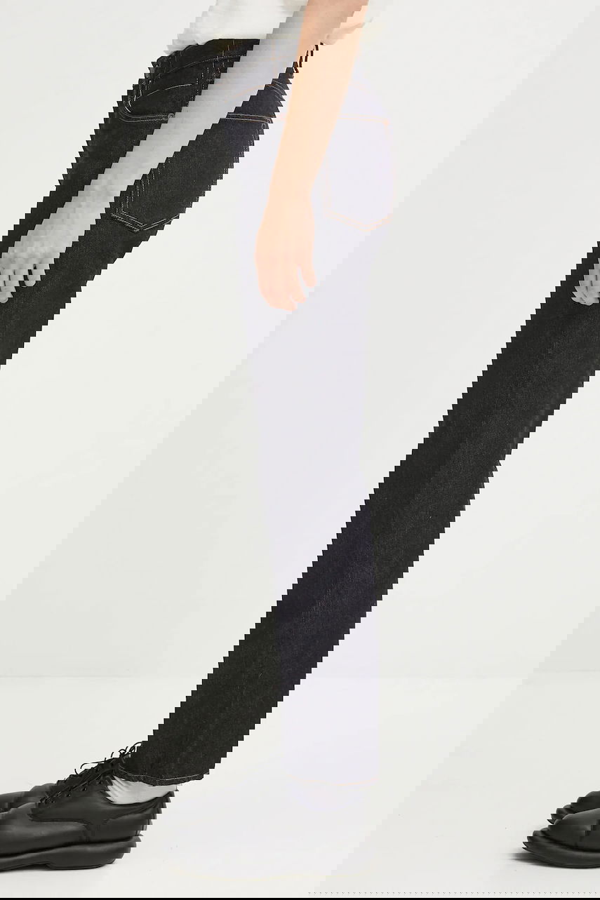 Kavbojke visvim Visvim Social Sculpture High-Waisted Jeans Modra | 325105005001, 1