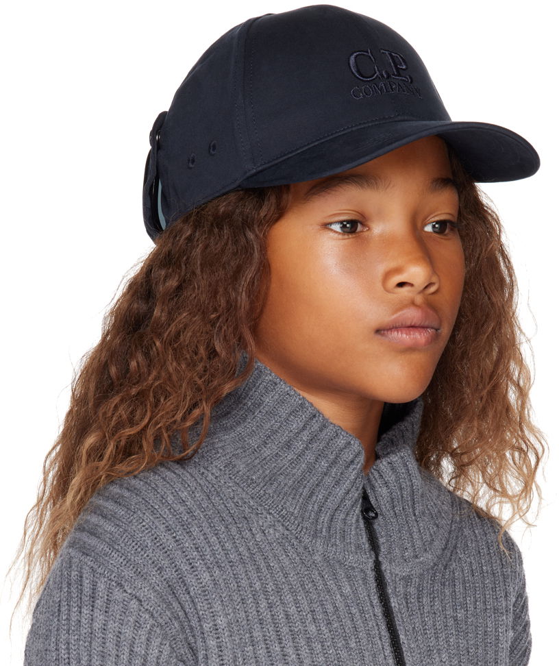 Kapa C.P. Company C.P. Company Kids Embroidered Cap Mornarica | 14CKAC045-006288A, 1
