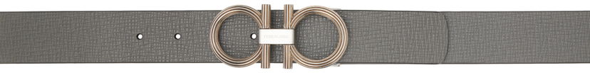 Pasovi FERRAGAMO Gancini Reversible Belt Siva | 764849 670264002