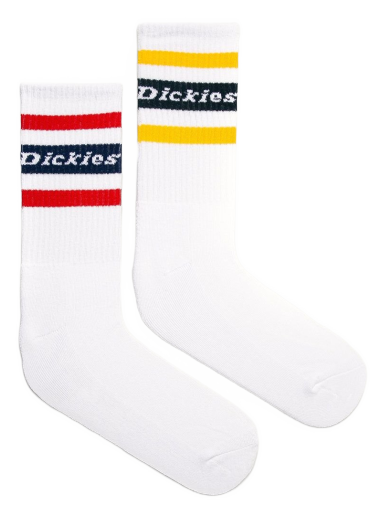 Nogavice Dickies Socks Bela | DK0A4XDKWHX