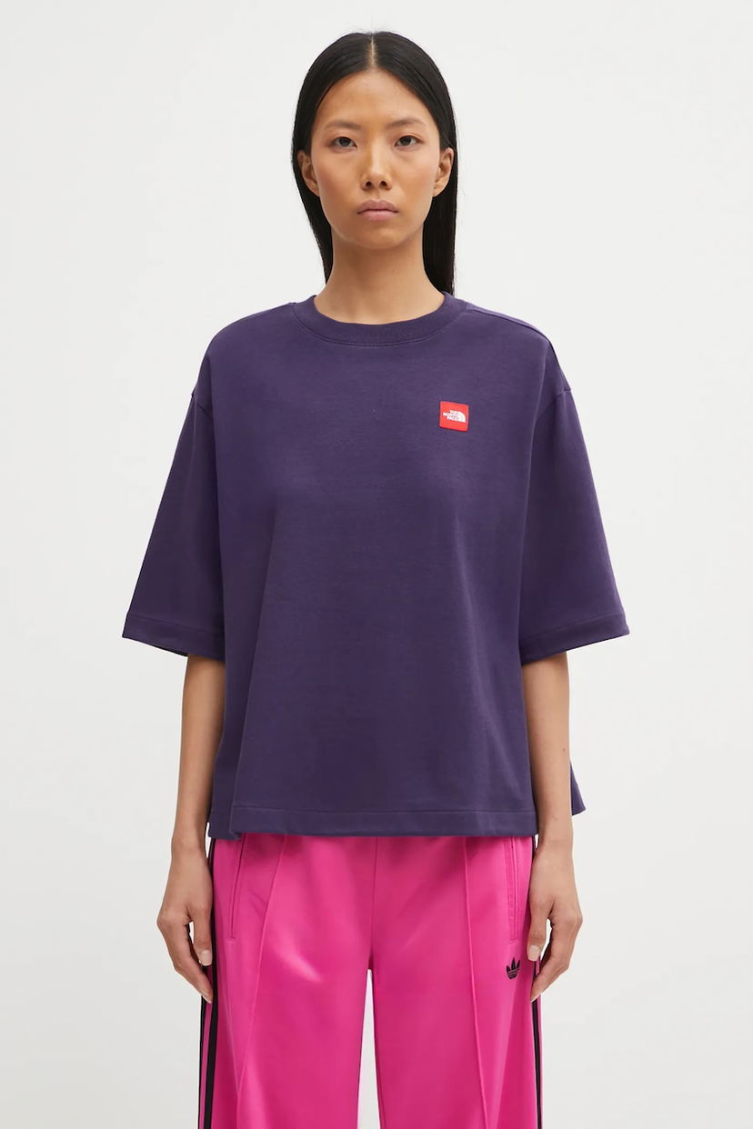 Majica The North Face Redbox Relaxed Fit T-Shirt Lila | NF0A8EG61JI1