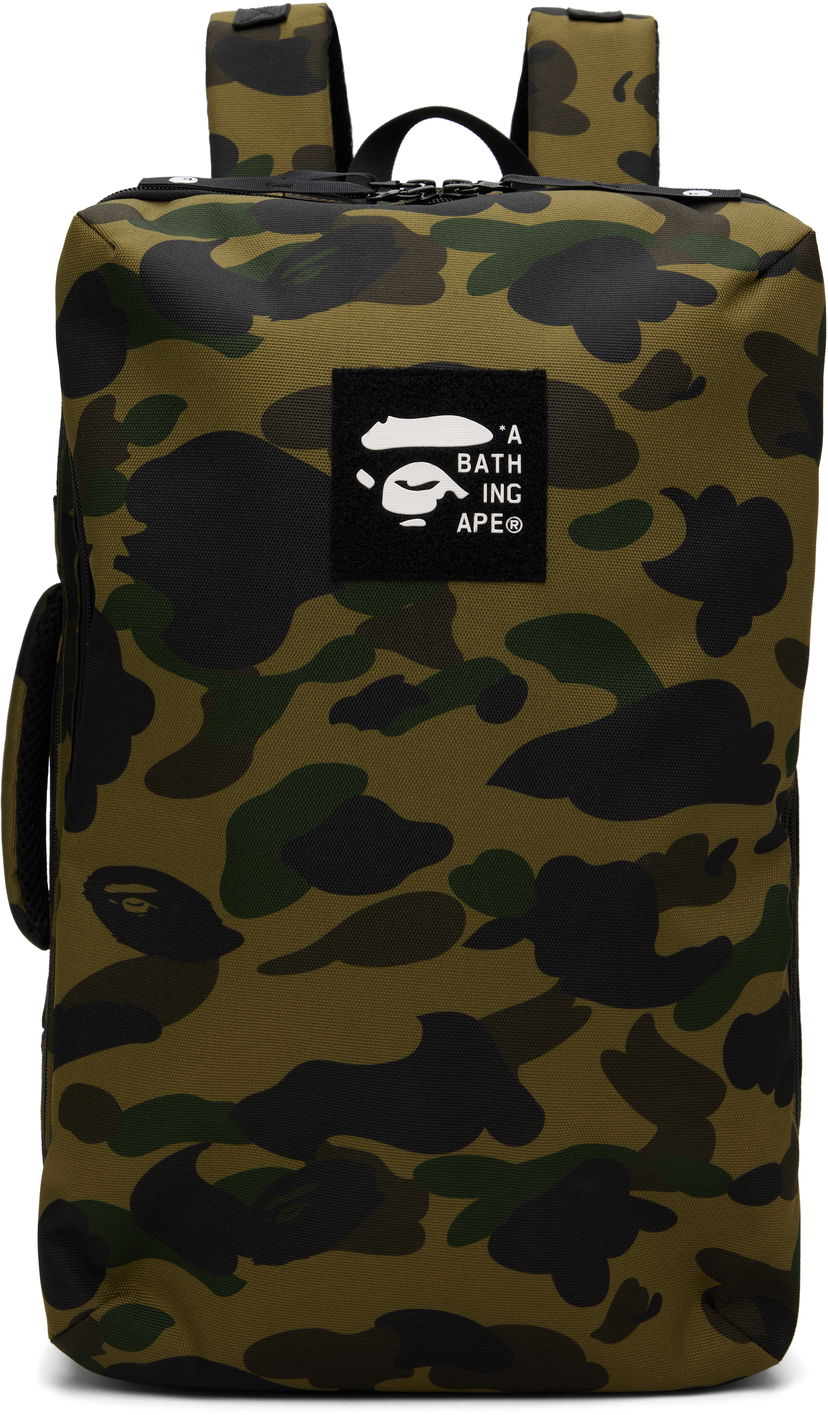 Nahrbtnik BAPE BAPE 1st Camo Cordura 2Way Daypack Backpack Zelena | 001BAK201005F
