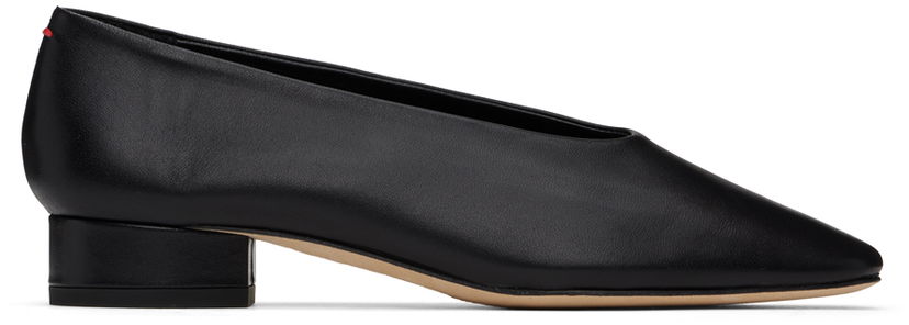 Nega čevljev Aeyde Aeyde Delia Ballerina Flats Črna | A11-PU-GELR25CH-0221-800-007