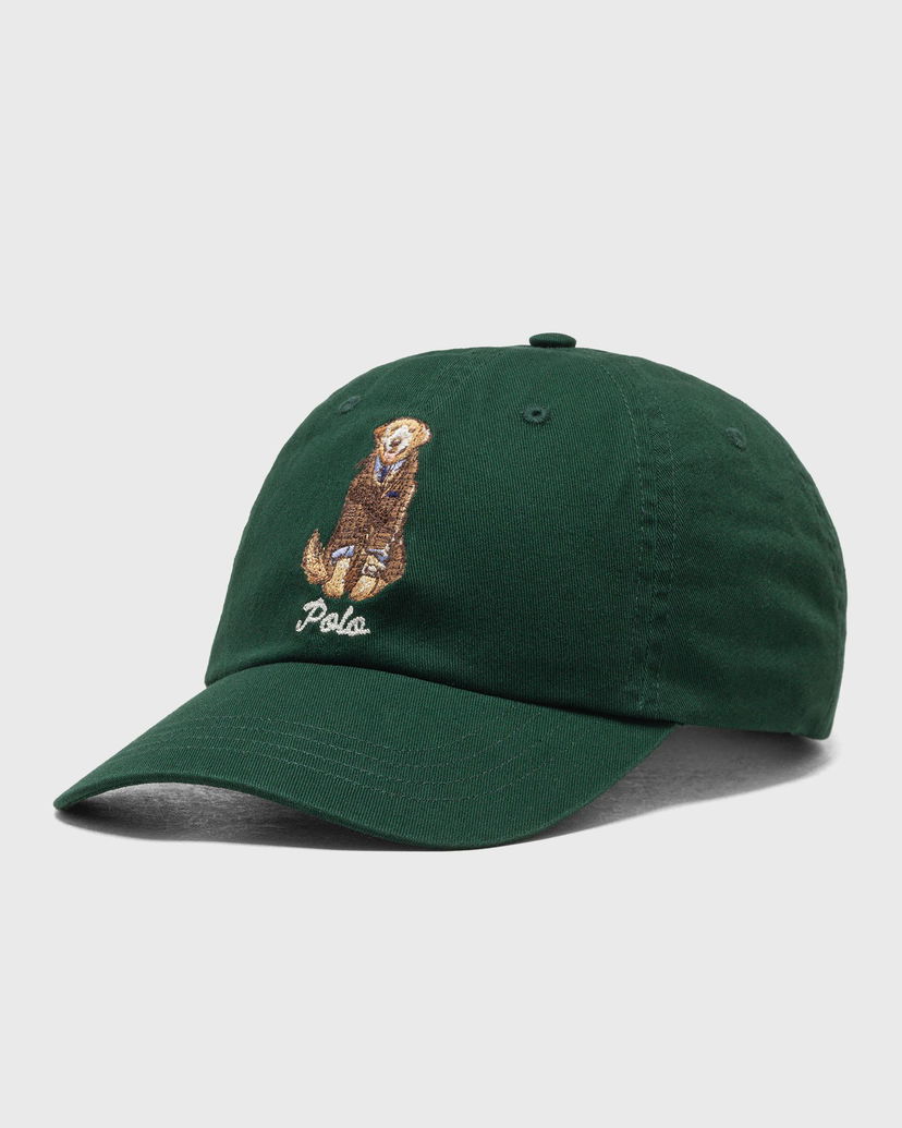 Kapa Polo by Ralph Lauren Polo Ralph Lauren Embroidered Dog Baseball Cap Zelena | 710982059001