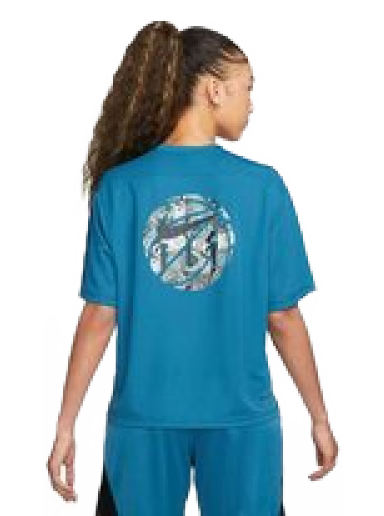 Majica Nike Dri-FIT Warmup Tee Turkizna | FB7992-457