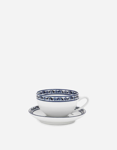 Home decor Dolce & Gabbana Porcelain Teacup And Saucer Set Bela | TC0S13TCALIUB028, 1