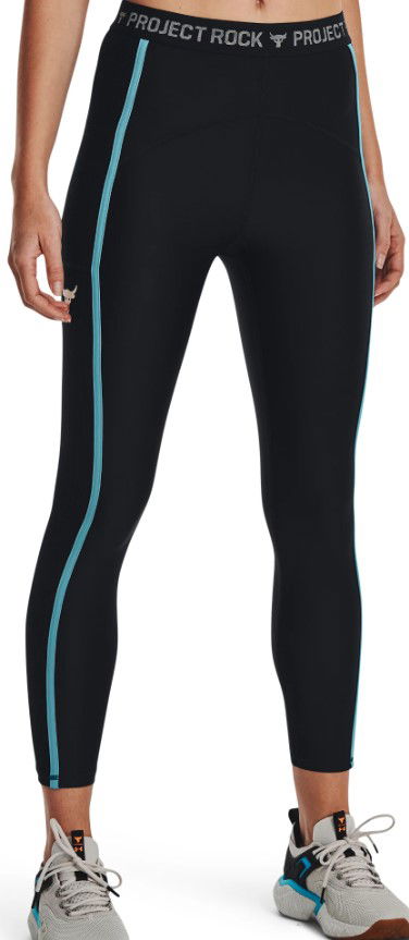 Pajkice Under Armour Project Rock HG Ankle Leggings Črna | 1377463-001, 0