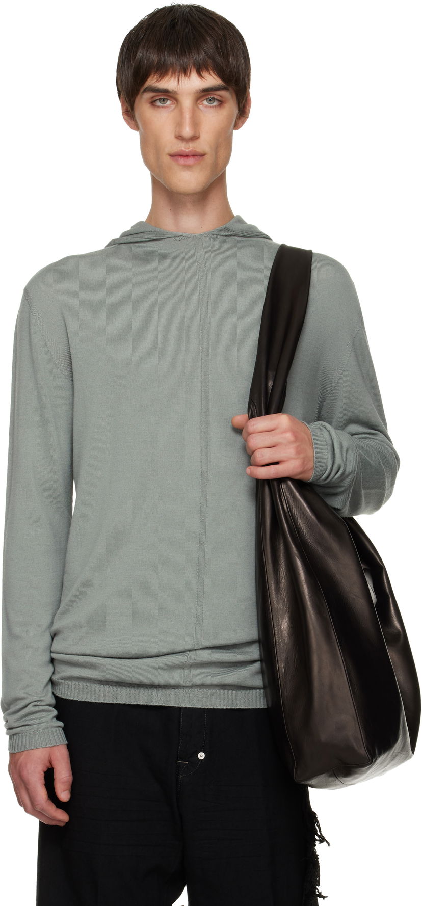 Pulover Rick Owens Concordians Oversized Hoodie Turkizna | RU02E1613 M