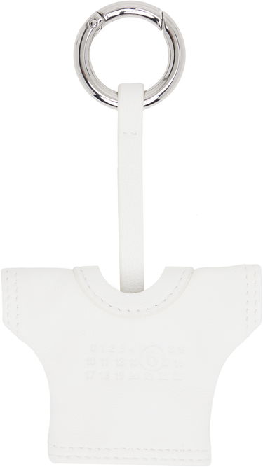 Obeski za ključe Maison Margiela MM6 Maison Margiela T-Shirt Shaped Keychain Bela | SA6UA0006 P8335, 0