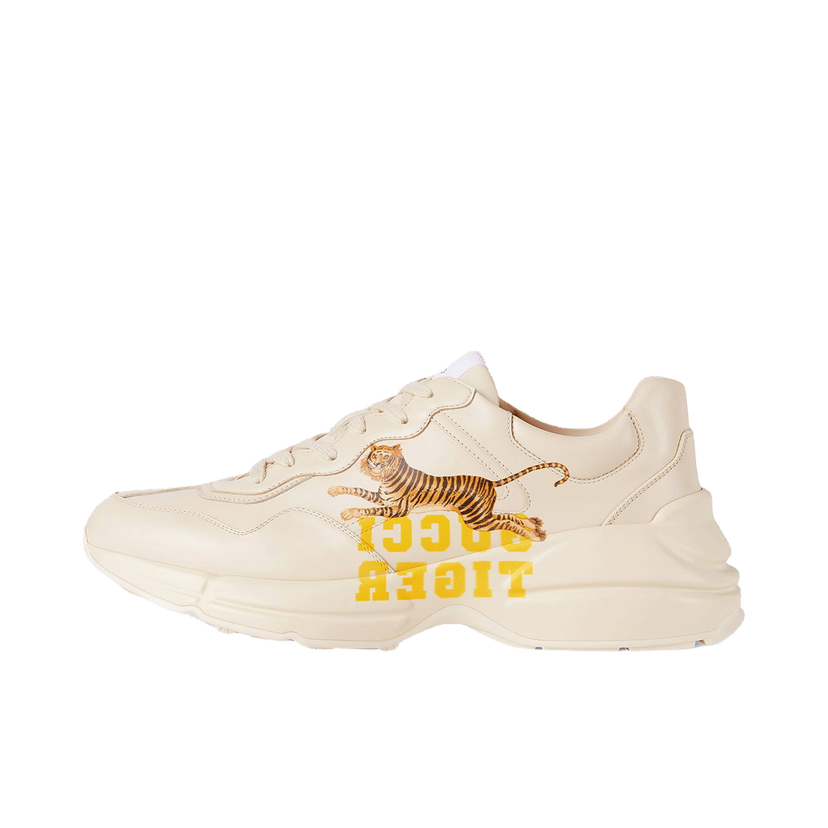 Superge in čevlji Gucci Rhyton 'Tiger Ivory' Bež | 687611 DRW00 9522