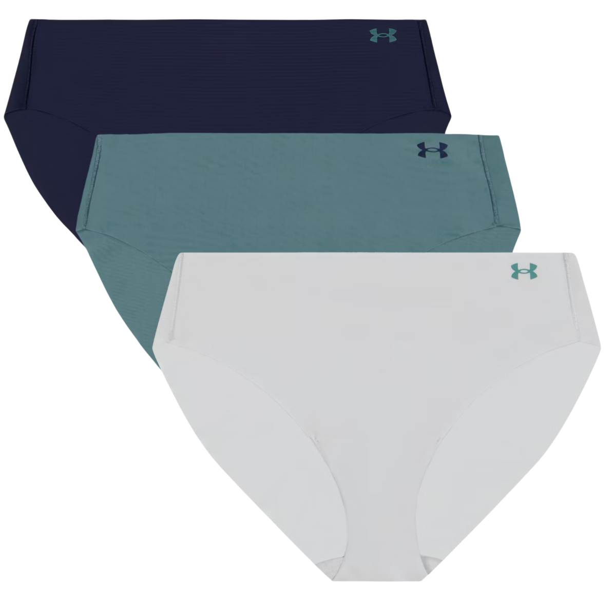 Spodnjice Under Armour Under Armour Solid 3-Pack Hiphugger Panties Večbarvna | 1383897-014, 0
