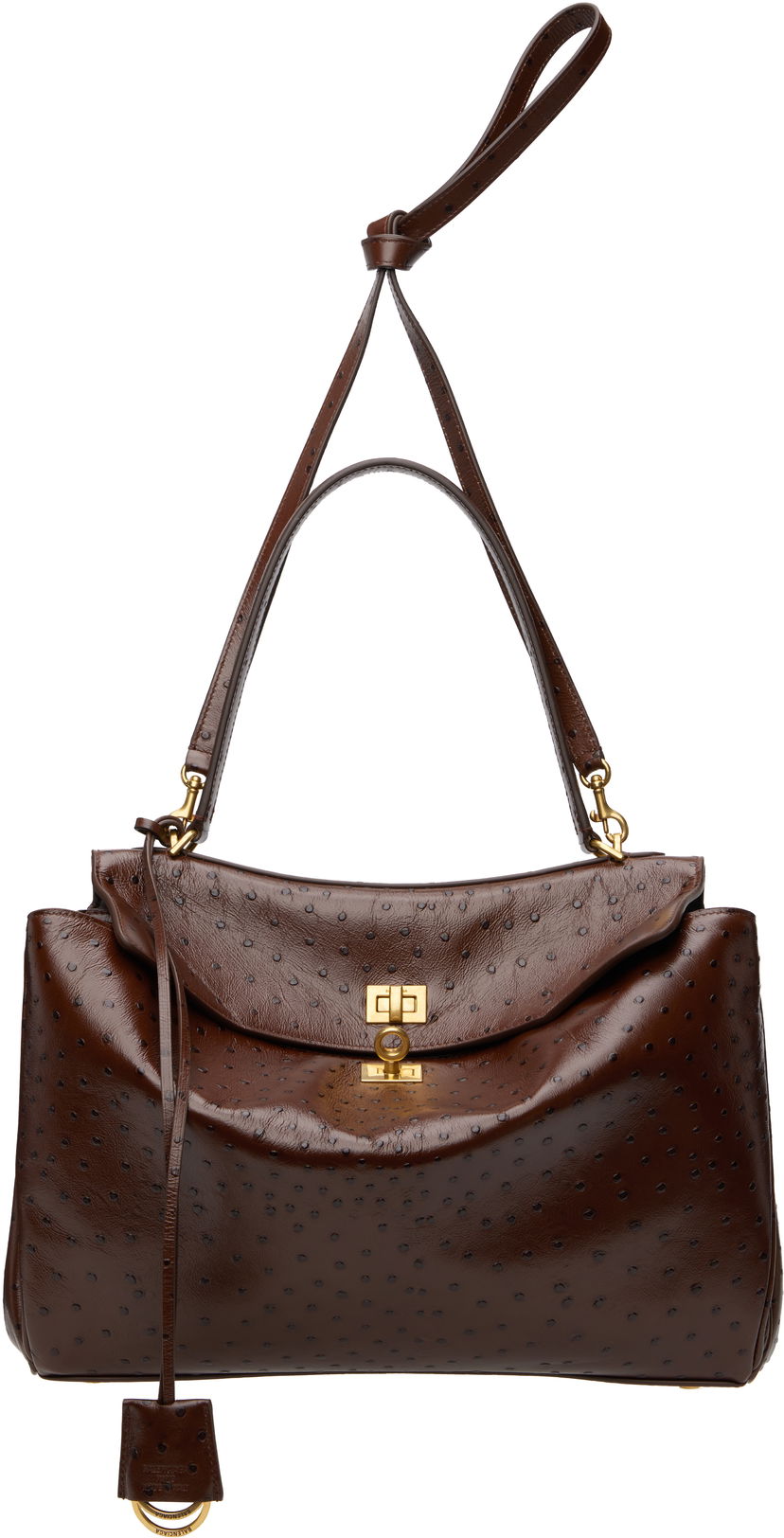 Torbica Balenciaga Balenciaga Rodeo Medium Bag Rjava | 789772 2ABBP