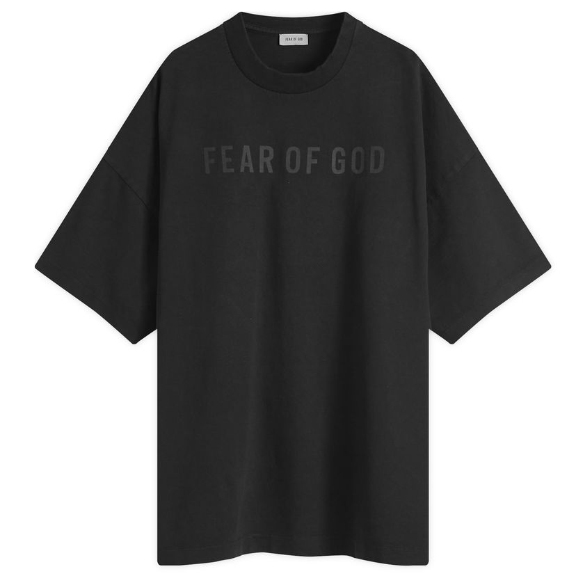Majica Fear of God T-Shirt Text Print Črna | FG24FW50-10155LBHWJ-001