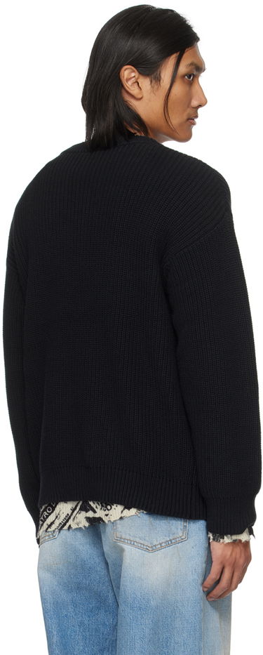 Pleteni pulover R13 R13 'New York' Knit Sweater Črna | R13WY199-Y016C, 2