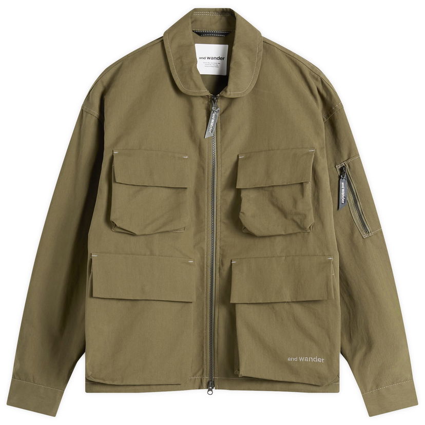 Jakna and wander C/PE Twill Field Jacket, Size Small Zelena | 5745281054-180