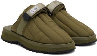 Oblačila SUICOKE Suicoke ZAVO-PUFFab Slippers Zelena | OG-072PUFF-TRab, 3