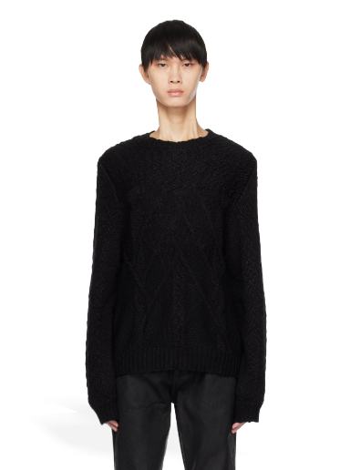 Pleteni pulover GUESS USA Loop Sweater Črna | M3BR01Z38G0