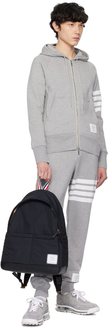 Nahrbtnik Thom Browne Thom Browne Poly Twill Multipocket Backpack Črna | UAG210A-07259, 3