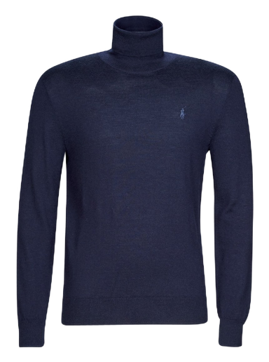 Pleteni pulover Polo by Ralph Lauren Sweater Mornarica | 710876851005