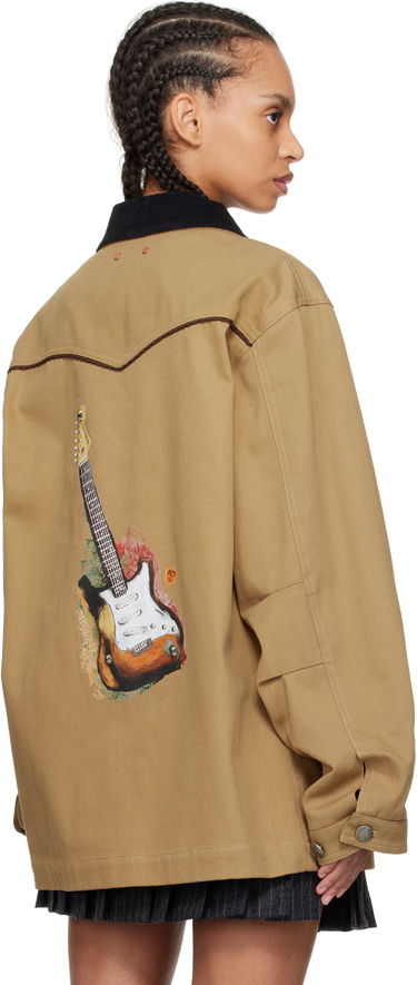 Jakna Andersson Bell Andersson Bell Cotton Chore Jacket Rjava | awa678m, 2