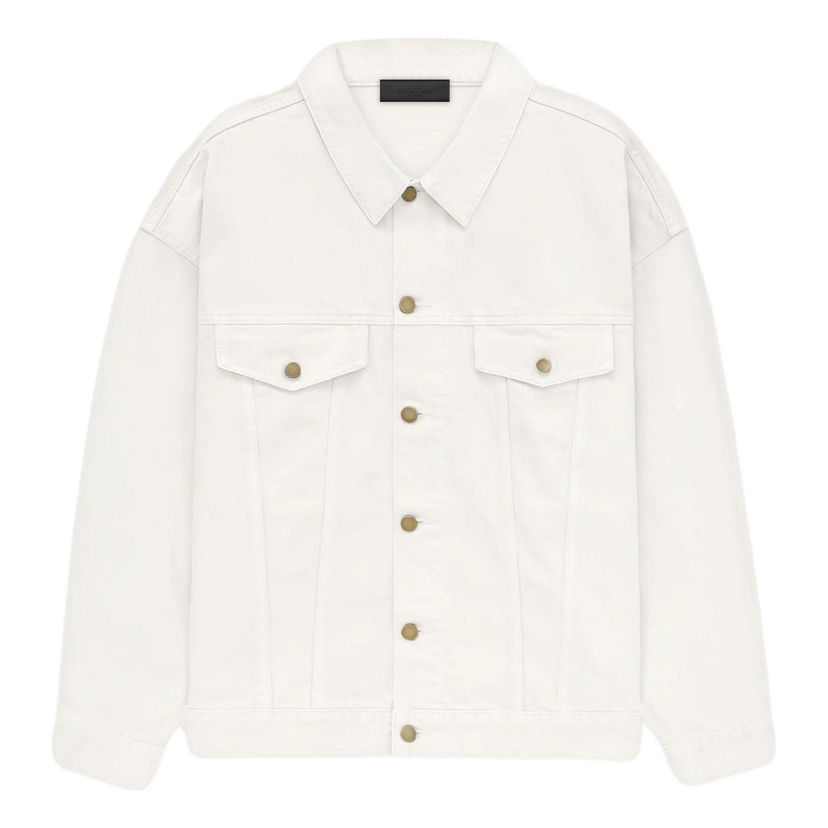 Jakna Fear of God Fear of God Essentials Denim Jacket Bela | 202BT234271F