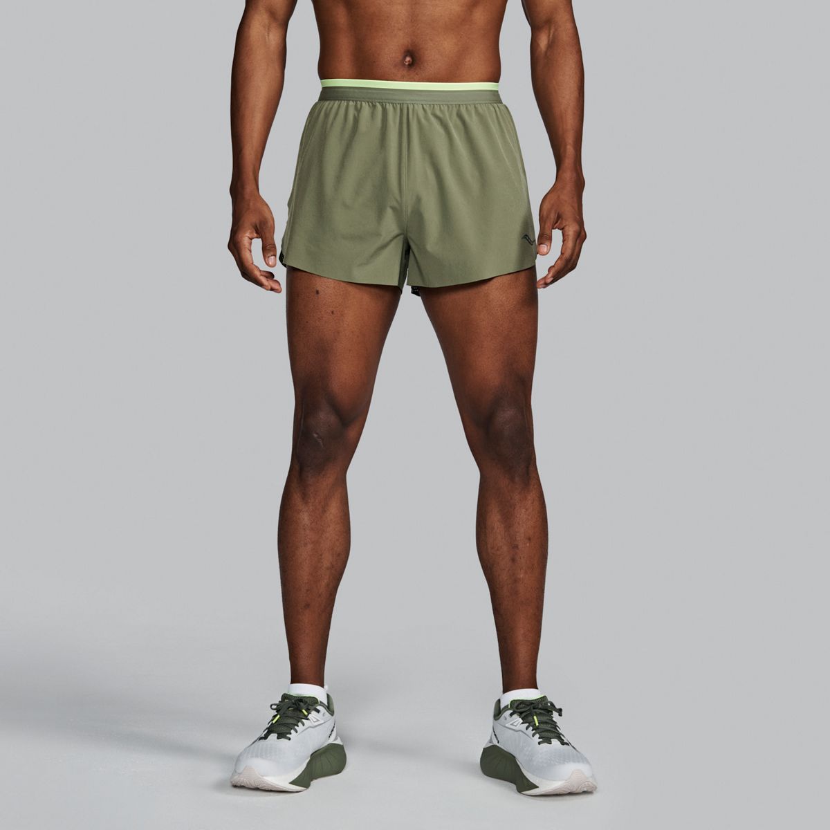 Kratke hlače Saucony Saucony Endorphin Split Running Shorts Zelena | SAM800385-OV, 1