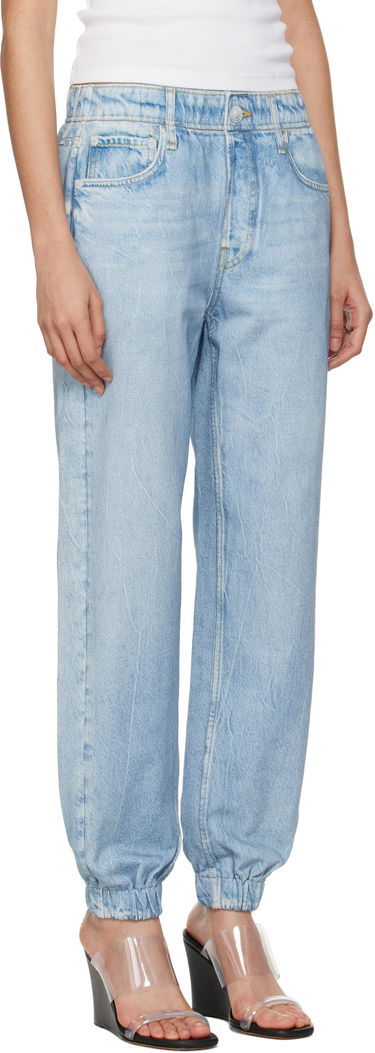 Kavbojke rag & bone Miramar Terry Jogger Lounge Pants Modra | WCW23F70008200, 4